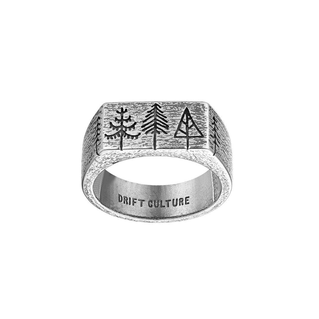 CANOPY ring in Antique Silver