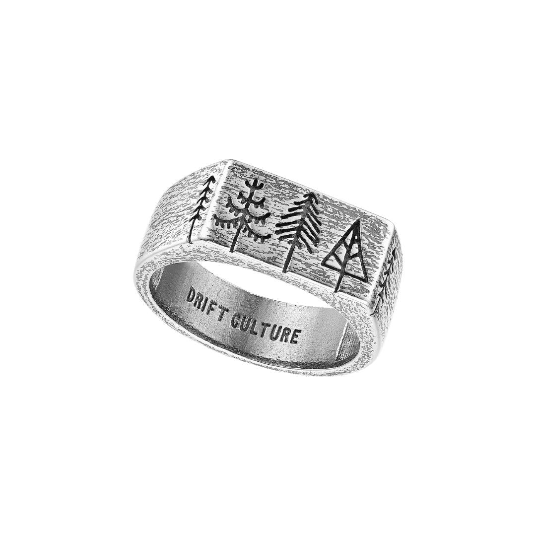 CANOPY ring in Antique Silver